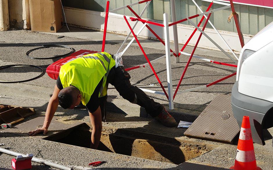 assainissement canalisation Viarmes