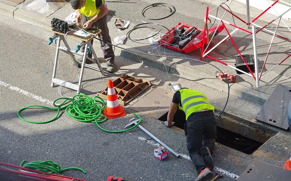 assainissement canalisation Viarmes